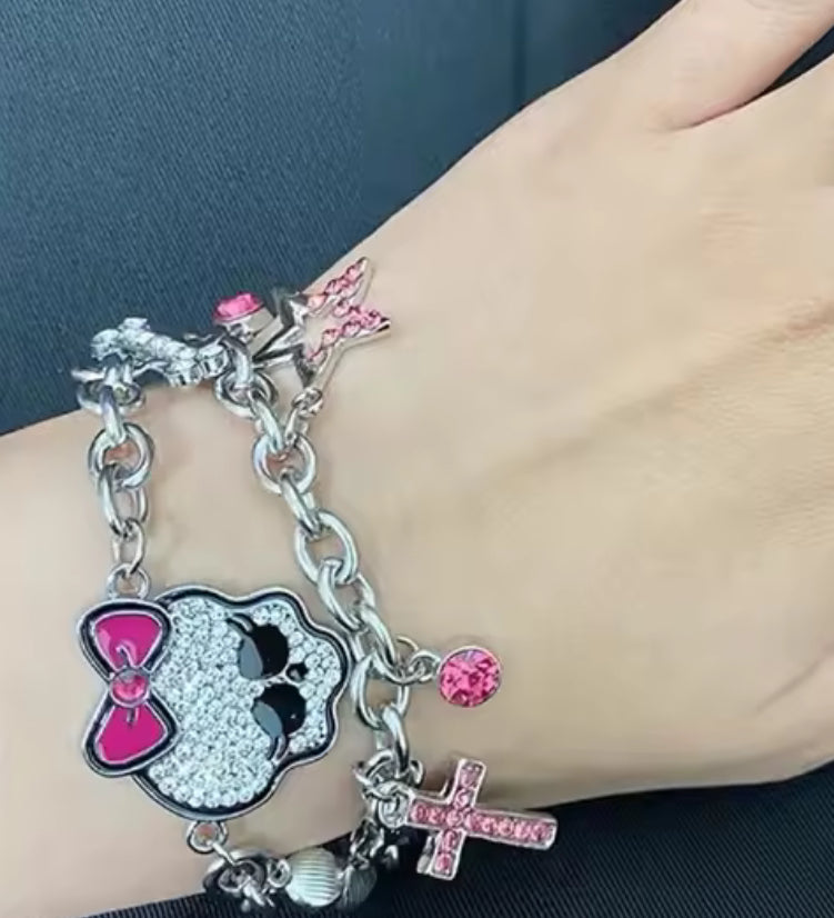 MONSTER PINK BRACELET