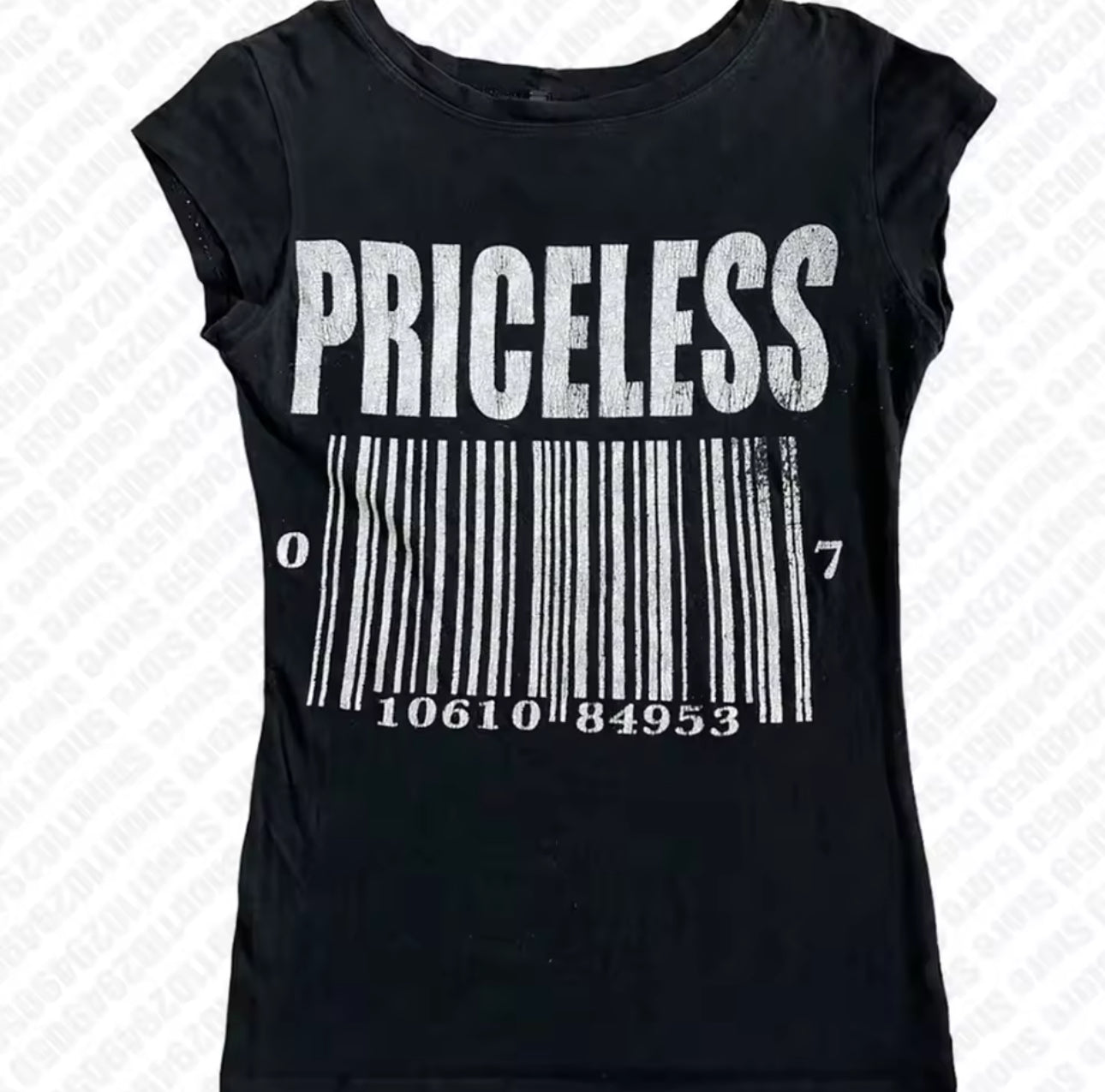PRICELESS BARCODE TOP