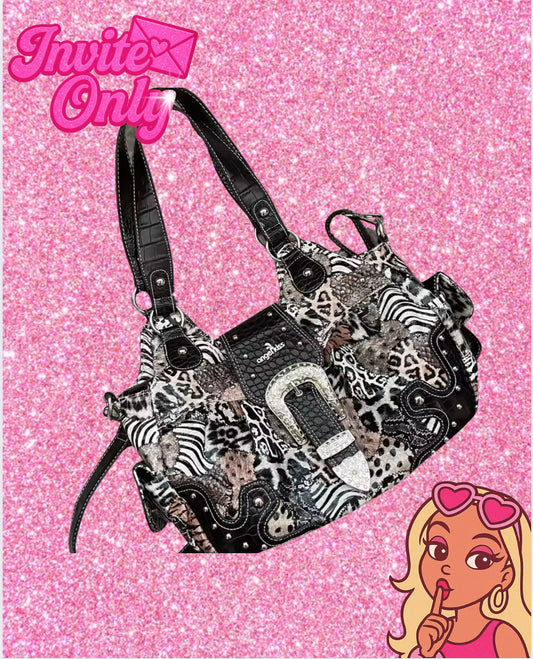 ANIMAL PRINT BAG